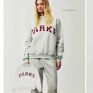 Parke Women's Holiday Varsity Mockneck